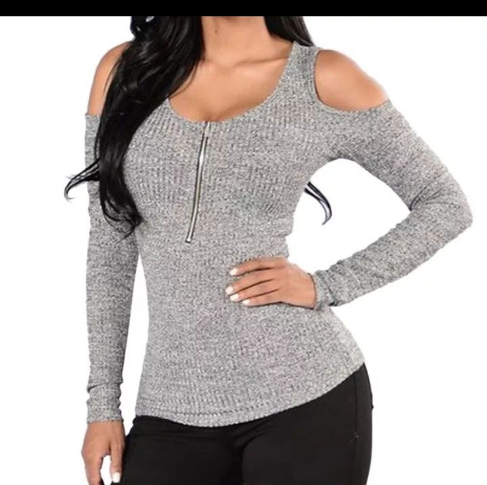 🆕️Tunic Zipper Top
